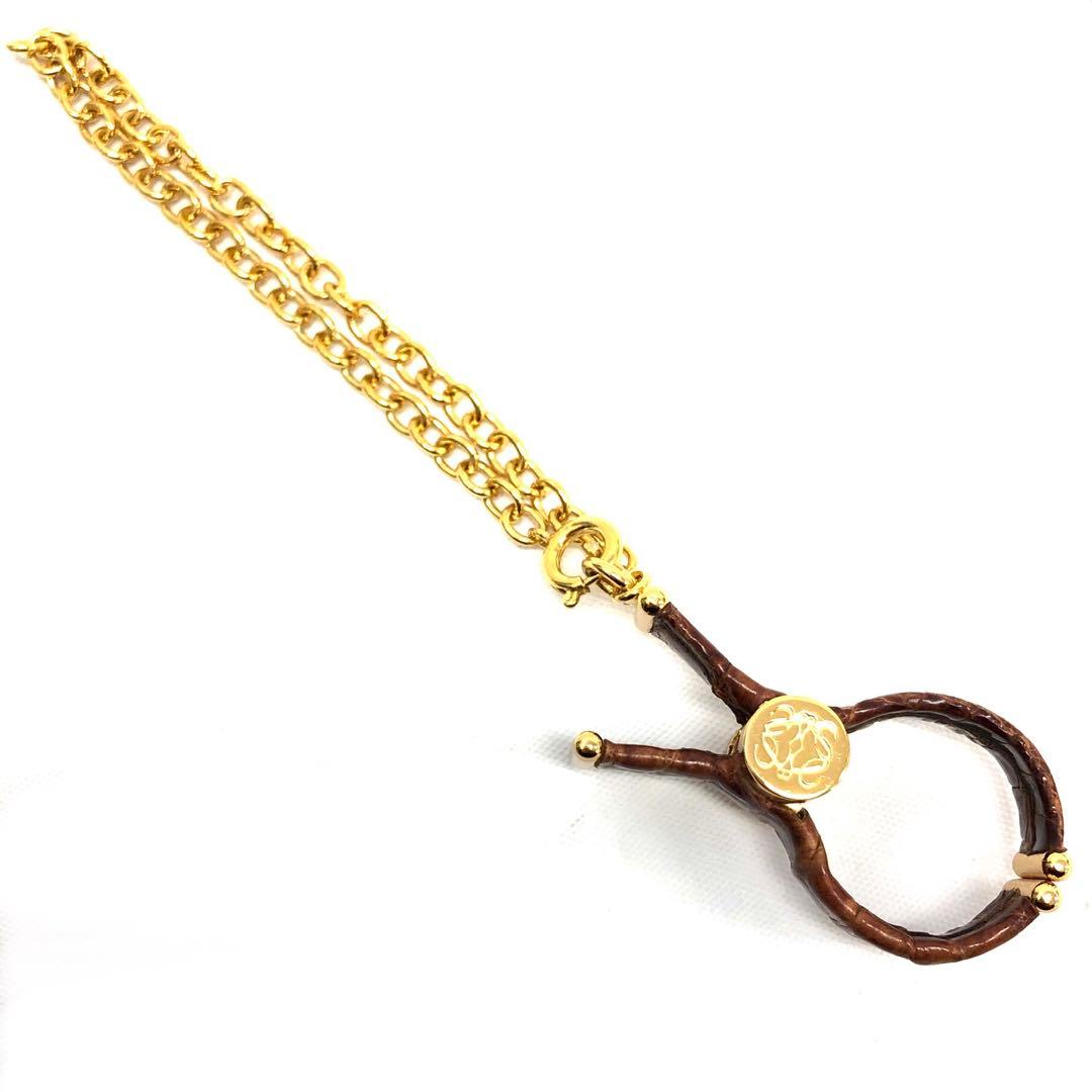 M02/012 LOEWE ロエベ グローブホルダー チャーム アナグラム