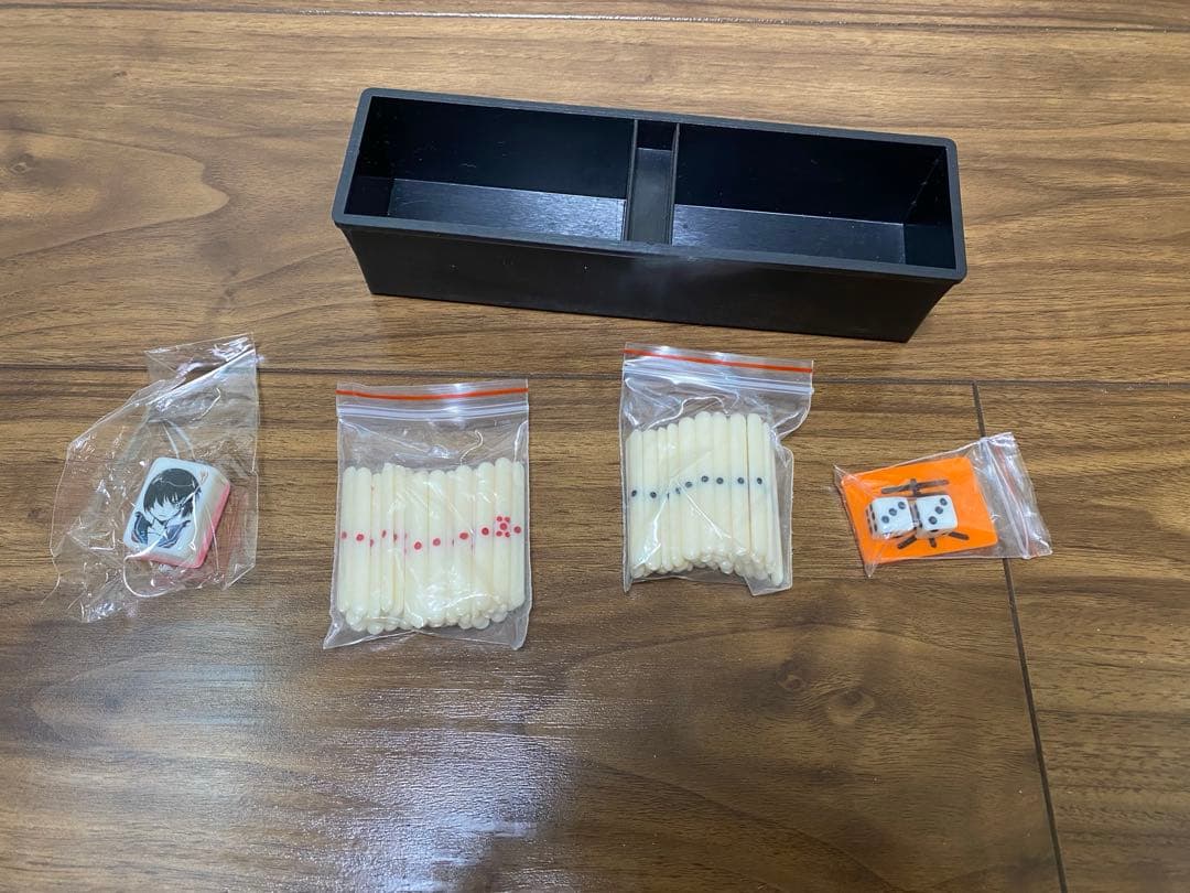 咲　Saki 麻雀セット　咲の豪運牌付き