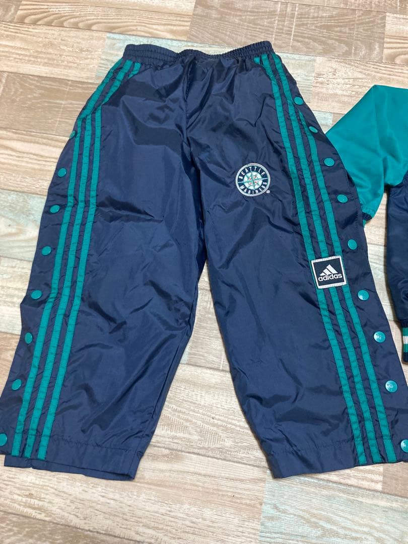 激レア新品タグ付adidas製シアトルMARINERS 上下　スタジャンセット
