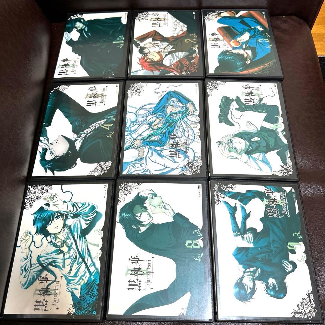 【匿名配送‼️】黒執事【1期+2期+OVA+映画】DVD 21巻セット