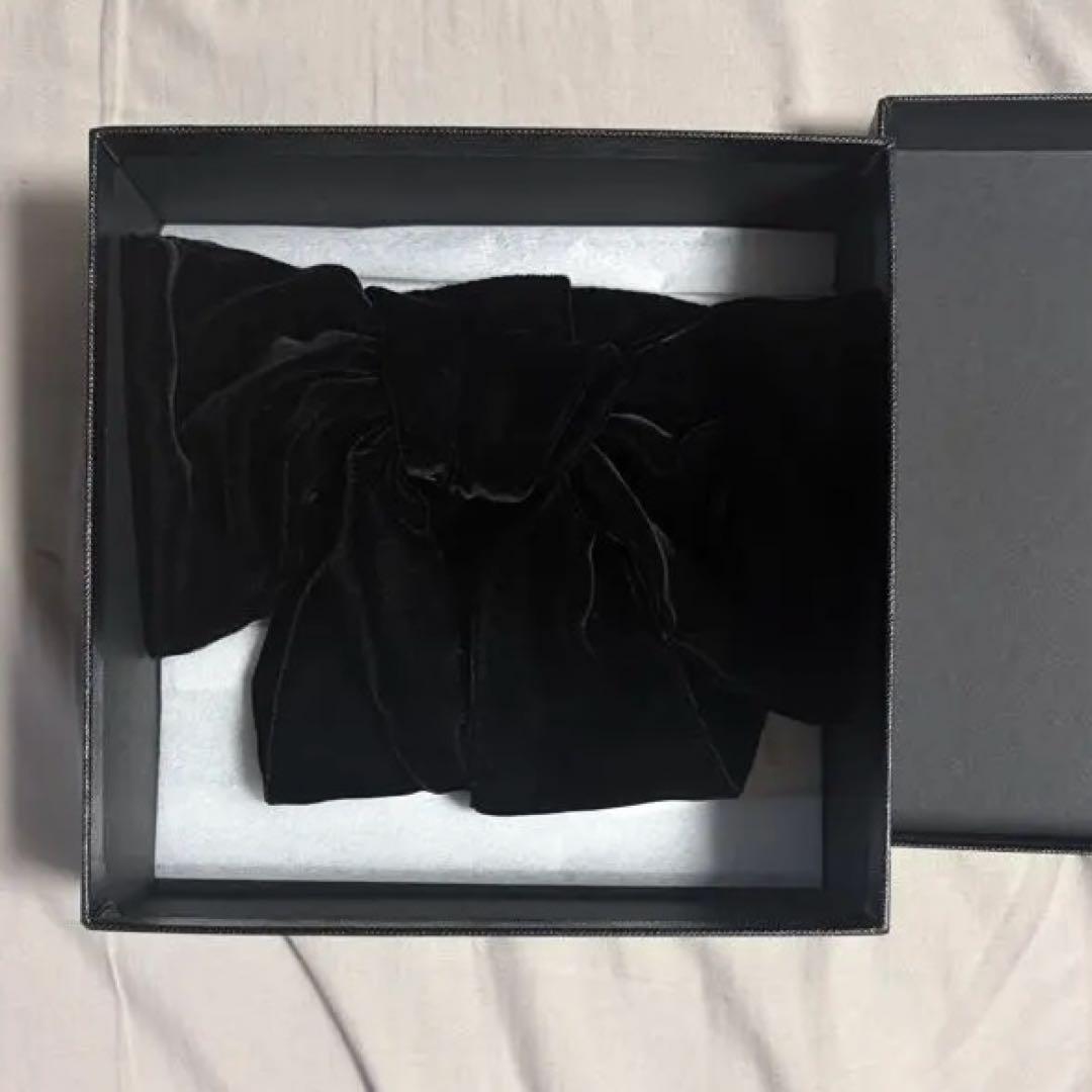 FETICO VELVET BOW HAIR CLIP リボンバレッタ