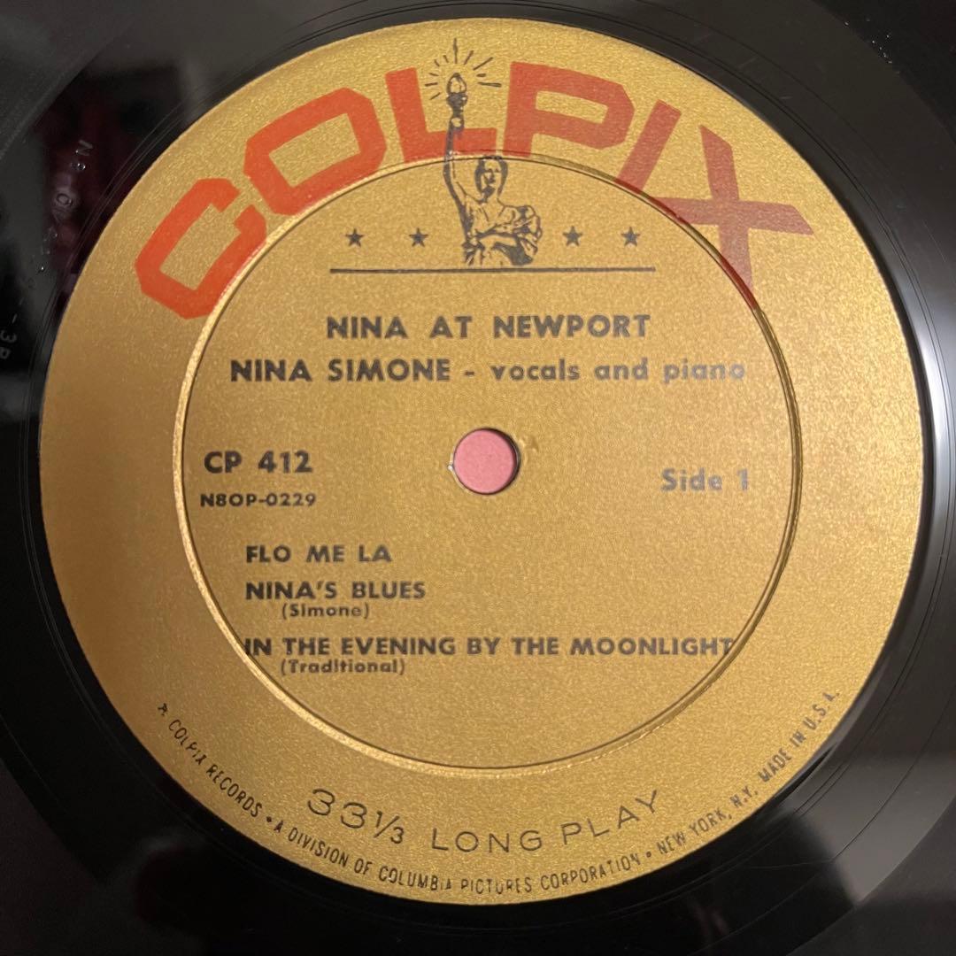 ★US MONOオリジナル★Nina Simone At Newport