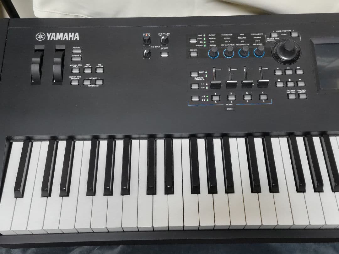 YAMAHA　シンセサイザー　modx8+　フットペダルfc4a付き