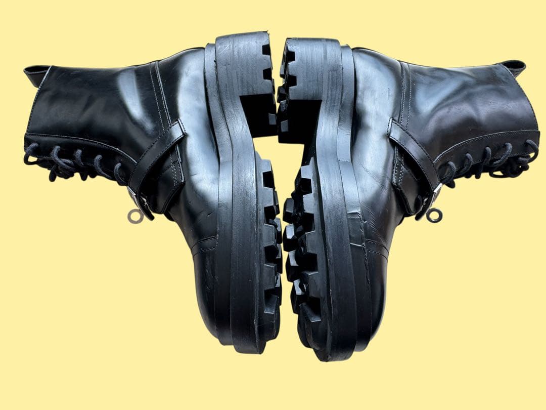 エルメス ショートブーツ ファンク 36(23cm) ケリー シルバー金具