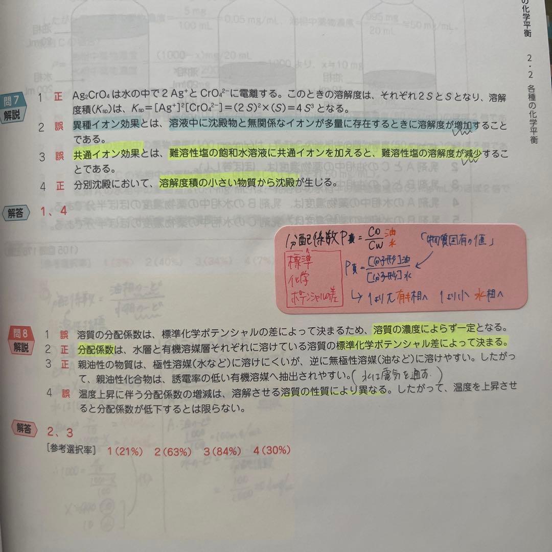 第110回薬剤師国家試験 青本 （全部セット）