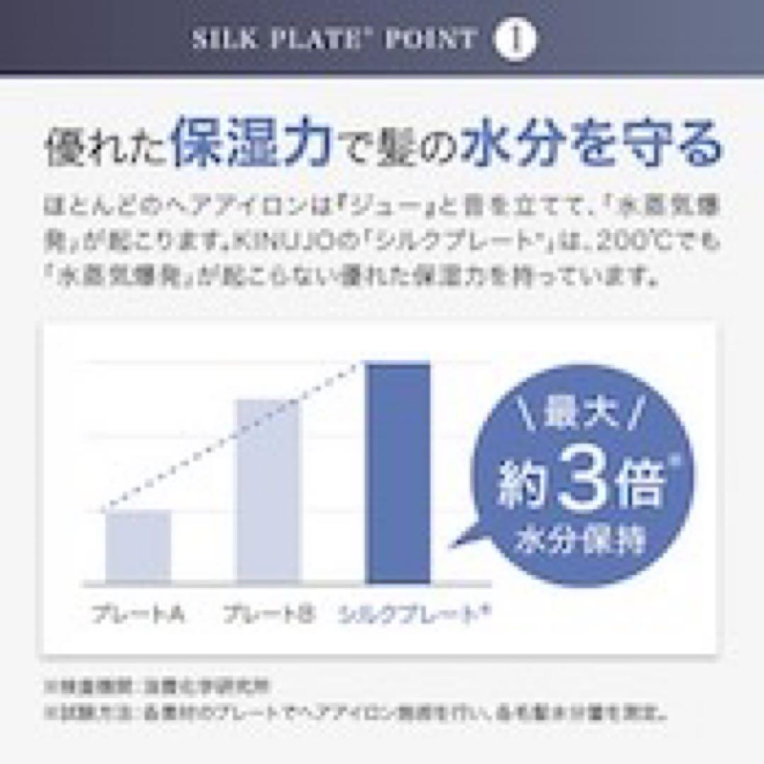 KINUJO PRO シルクプレート ストレートヘアアイロン