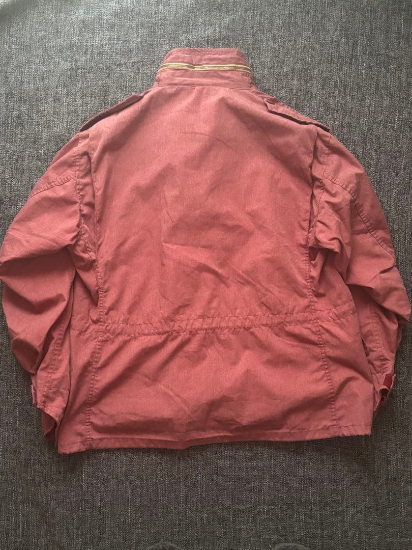 ヴィンテージ ミリタリータイプ フィールドジャケット　　ワインレッド