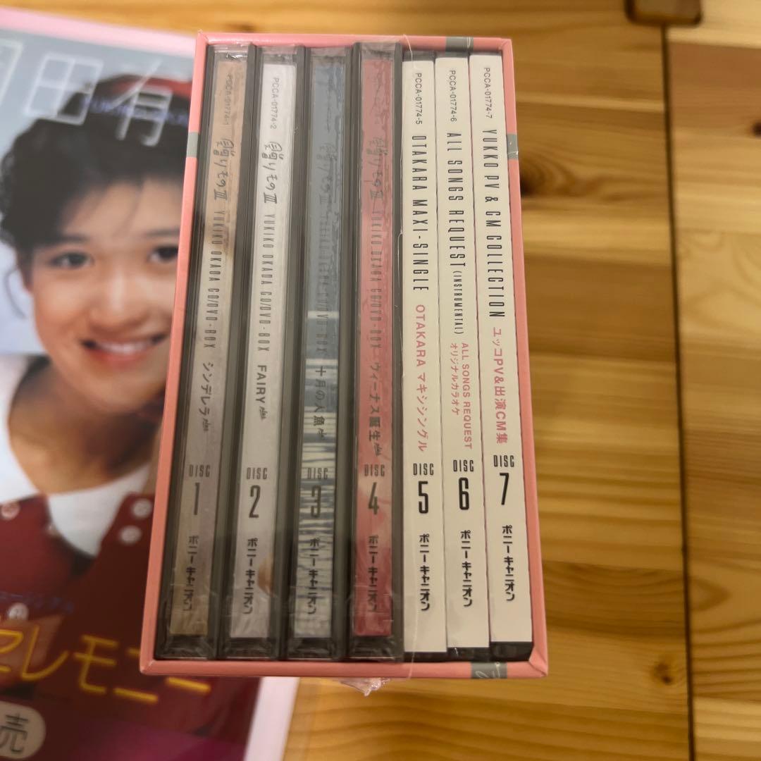 新品　未開封　岡田有希子 CD/DVD-BOX「贈りものⅢ」特典　クリアファイル