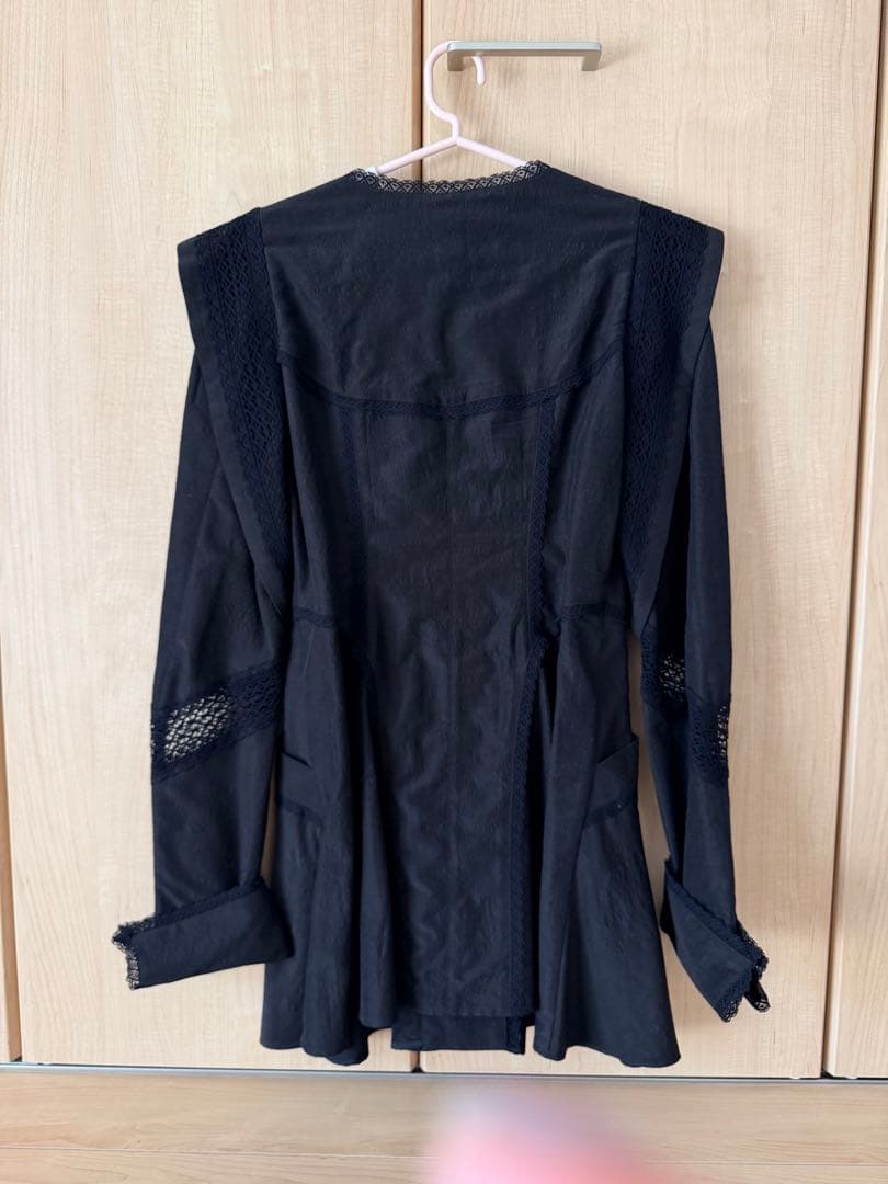 トップス FETICO LACE-PANELED JACKET