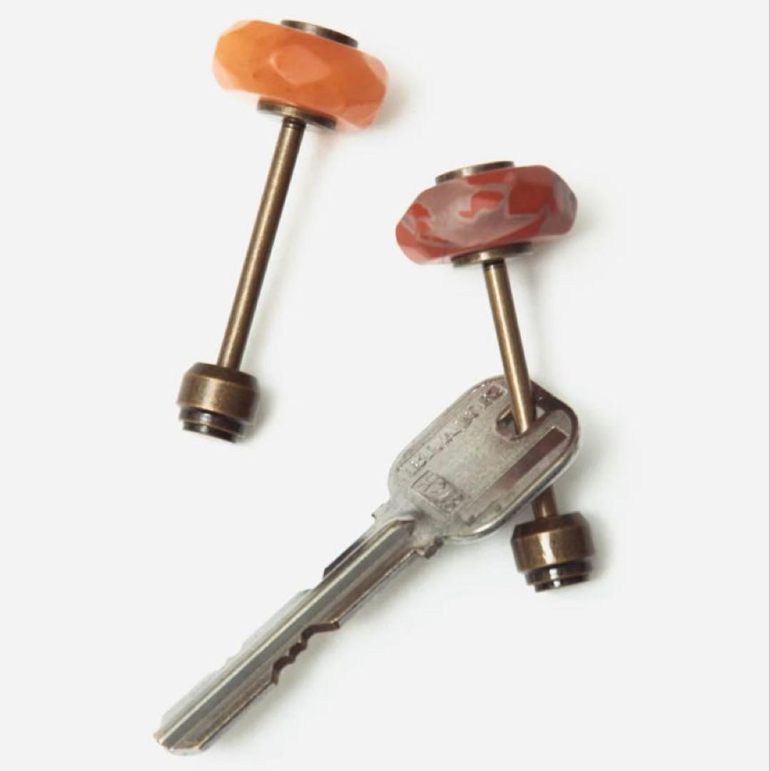 ポスタルコ/POSTALCO ミネラルキーホルダー / Red Jasper