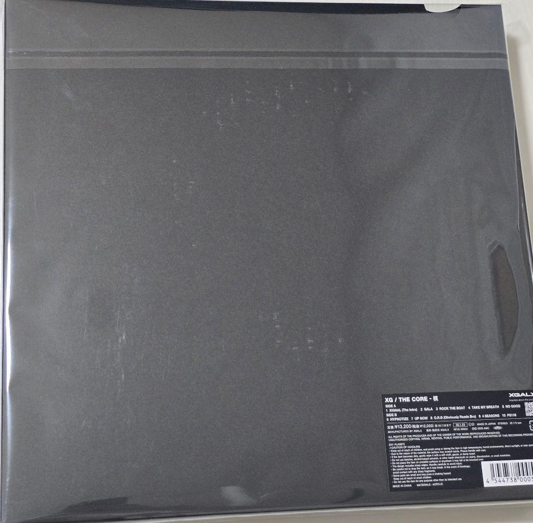 XG The Core Vinyl Ver. (新品未開封、おまけ付き)