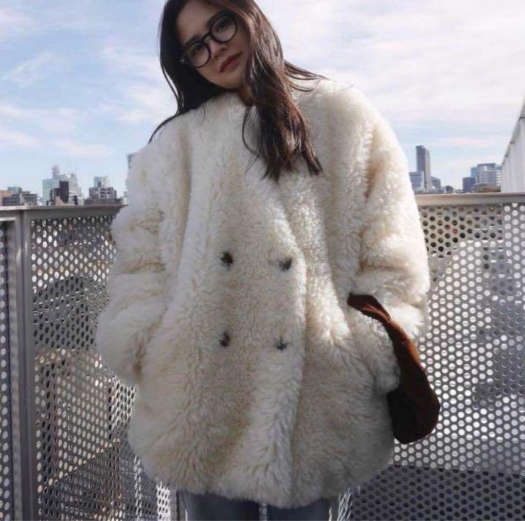 searoomlynnTEDDYファーノーカラージャケット