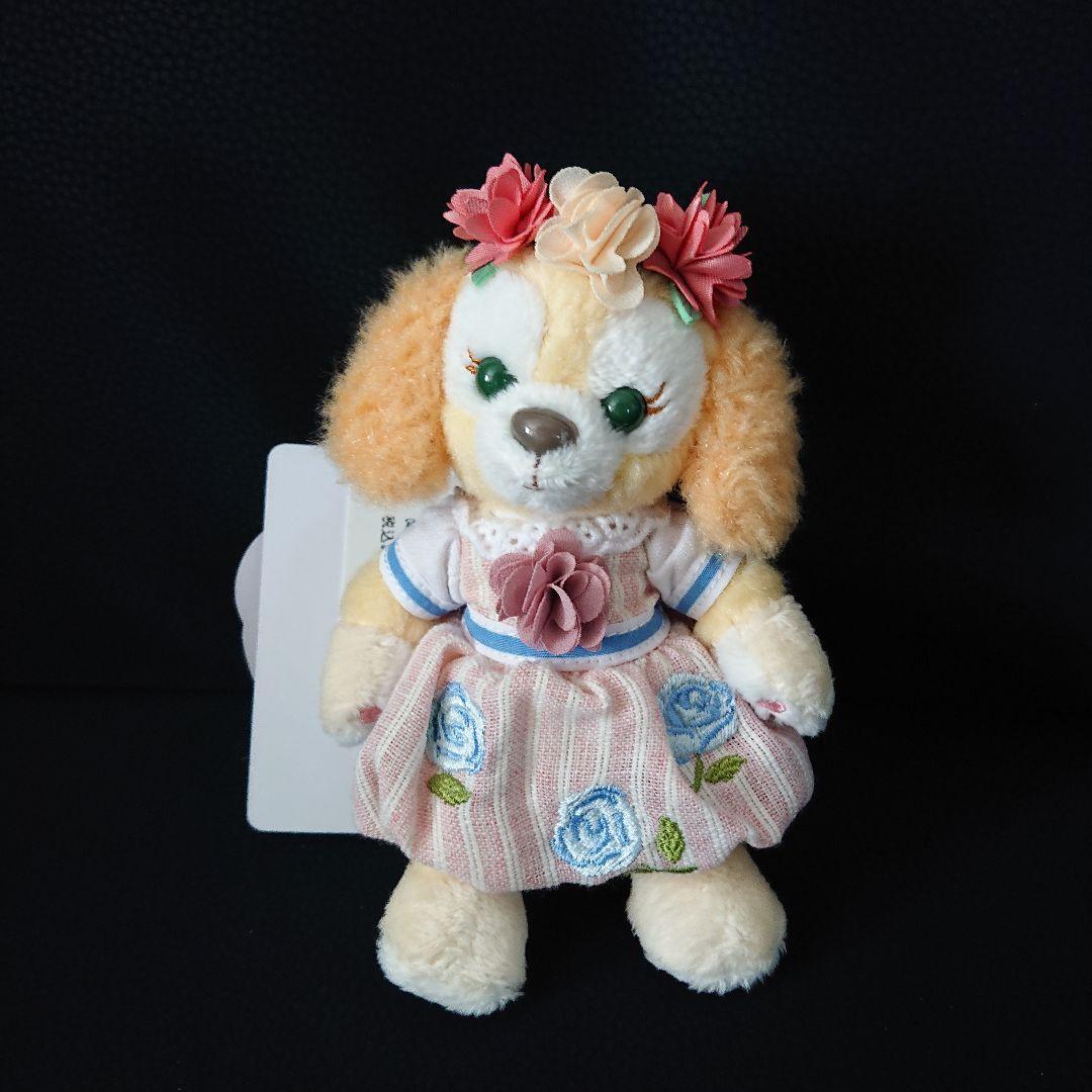 新品タグ付 ダッフィー&フレンズ スプリングインブルーム ぬいぐるみバッジセット