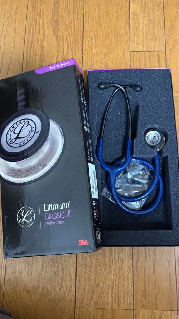 【リットマンclassIII 聴診器】予備イヤーチップ付き