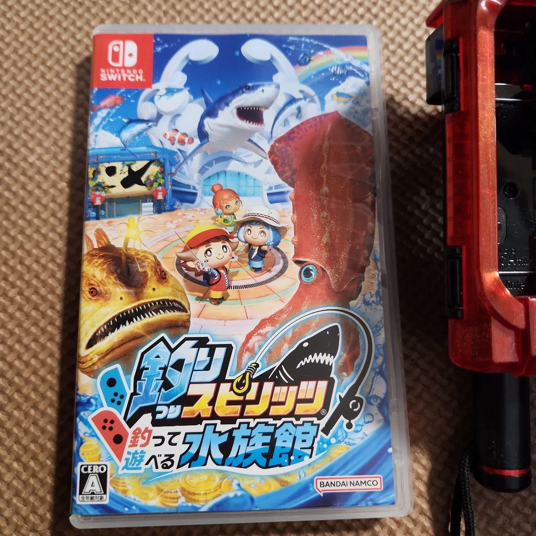 釣りスピリッツ 魚たちの水族館 + コントローラー2台