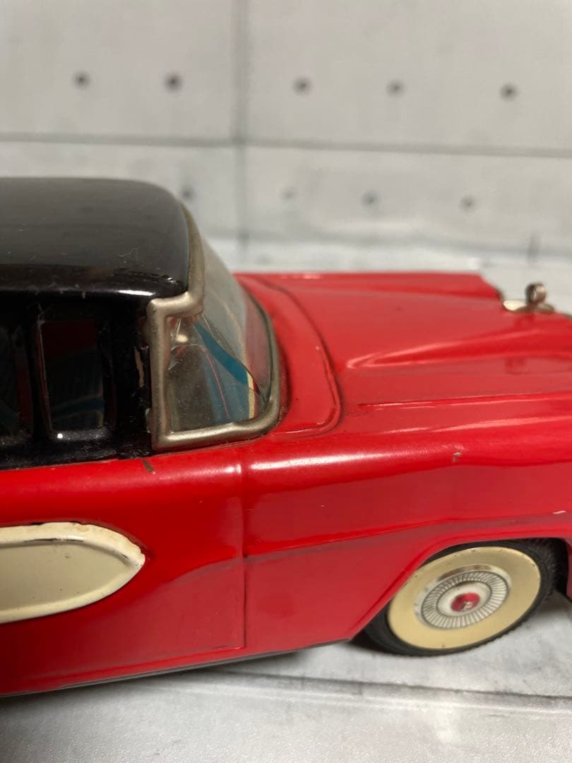 ブリキ自動車　フォード　エドセルワゴン27cm×11cm