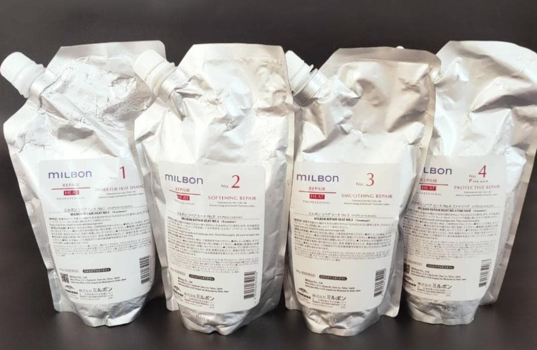 ミルボン リペア ヒート 1.2.3.4 システムトリートメント セット