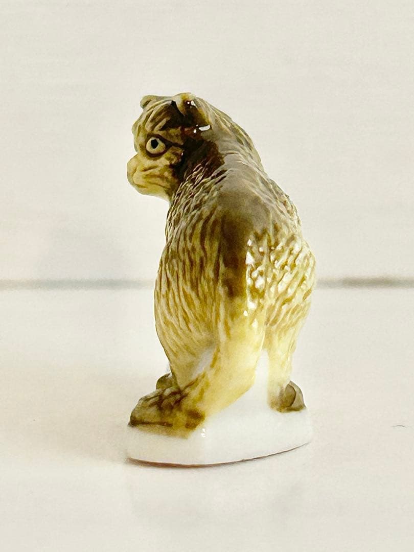 【希少】アトラス　猫のフェーブセット　ネコ　フェーヴ　フランス製陶器