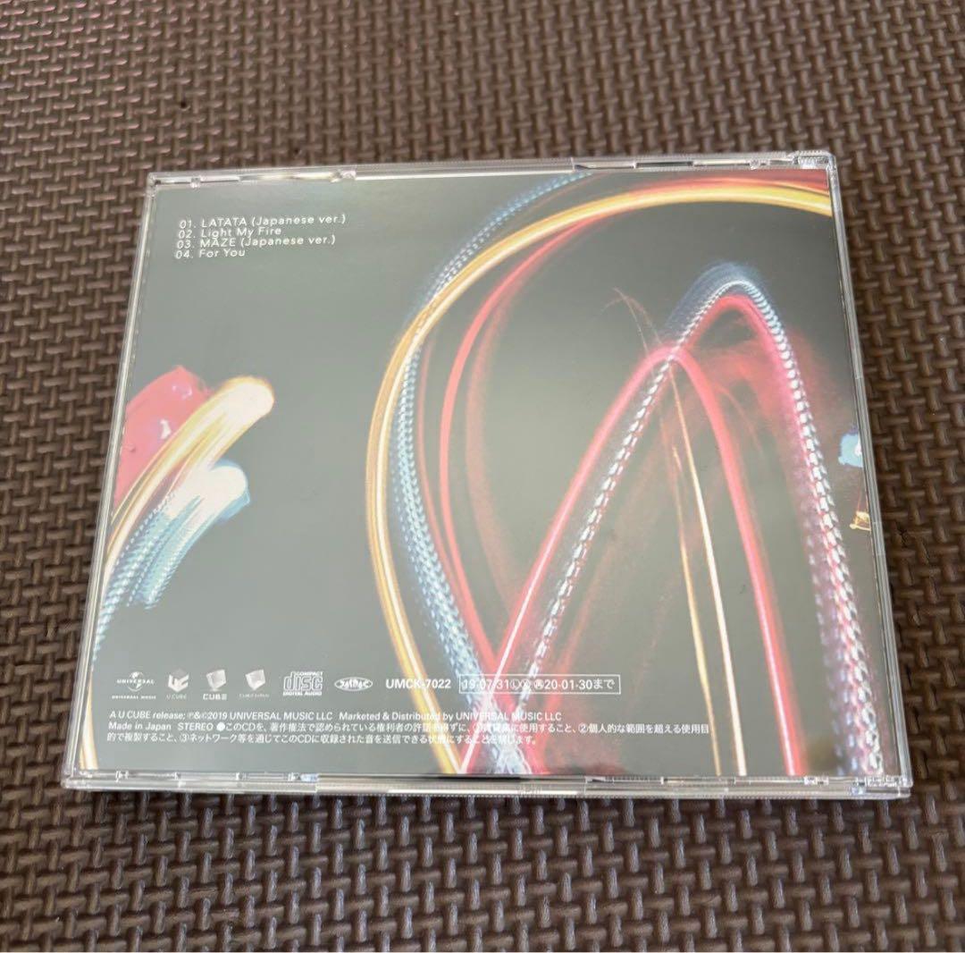 【2/6まで値下げ】(G)I-DLE LATATA 全員サイン入り CD