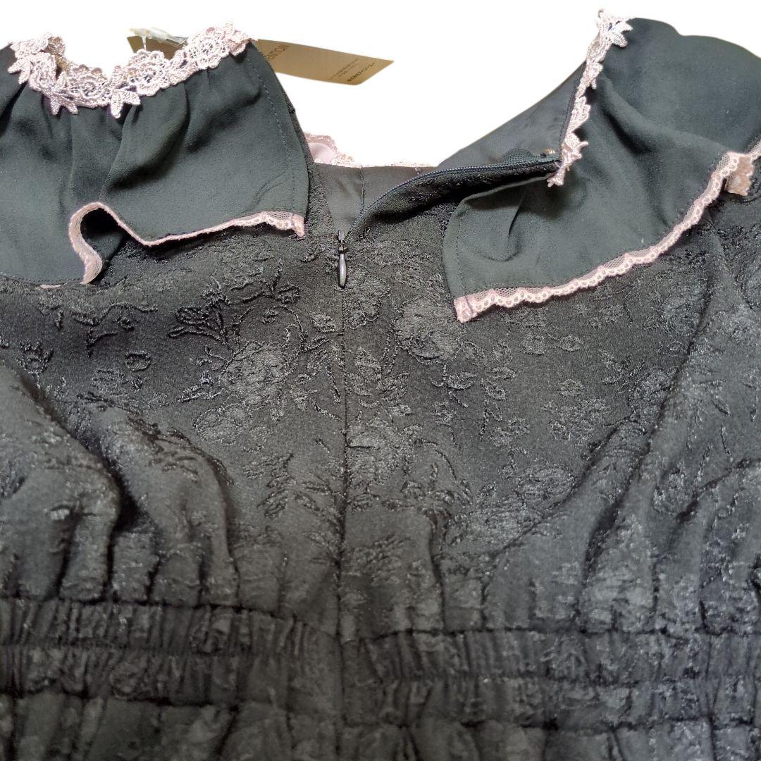 新品　レア　axes femme kawaii　メアリー姫袖ドレス　黒　ロリータ