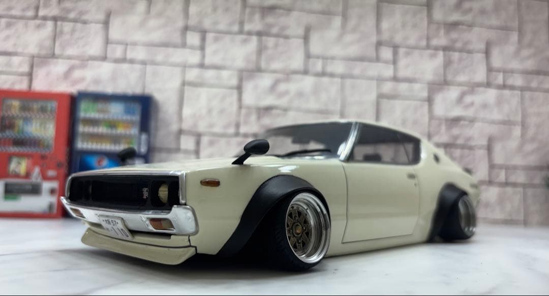 1/18ミニカー IGケンメリGTR MK-Ⅲ深リムスーパーワイドカスタム