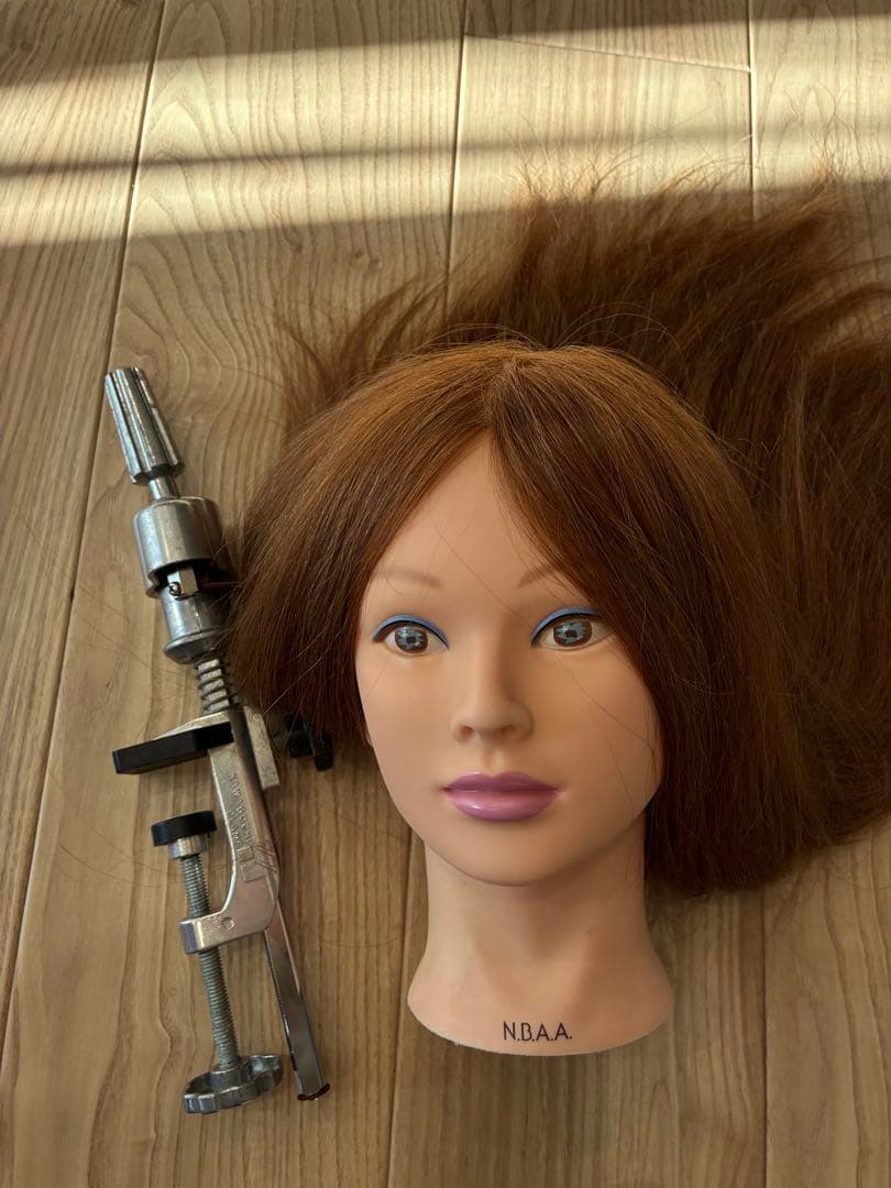 N.B.A.Aアップ用ウィッグ　クランプセット