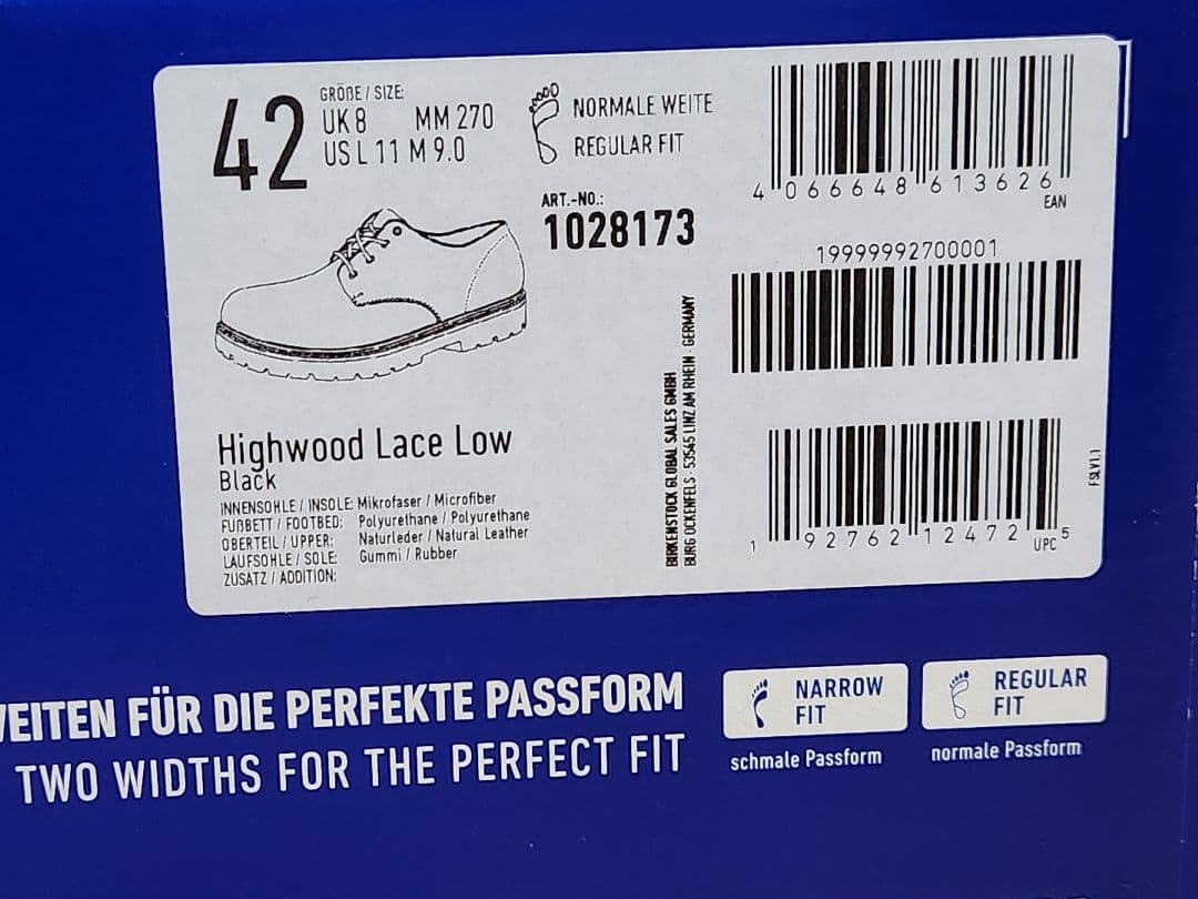 ※専用です。　美品 BIRKENSTOCK Highwood Lace Low