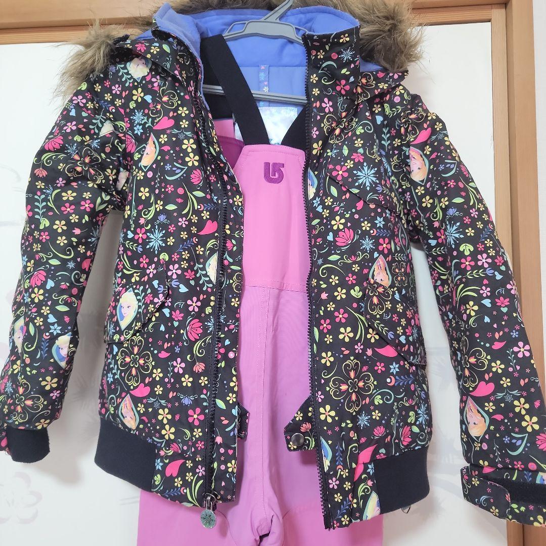 BURTONアナ雪　キッズスノーウエアセット