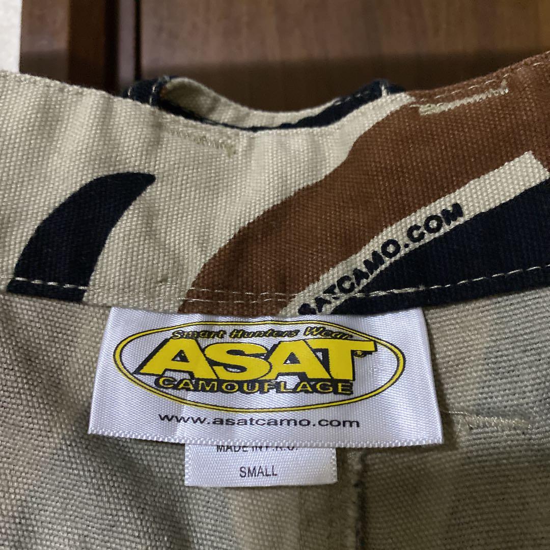 ASAT トライバルカモ パンツ 軍パン ワイド ビンテージ コットン100%