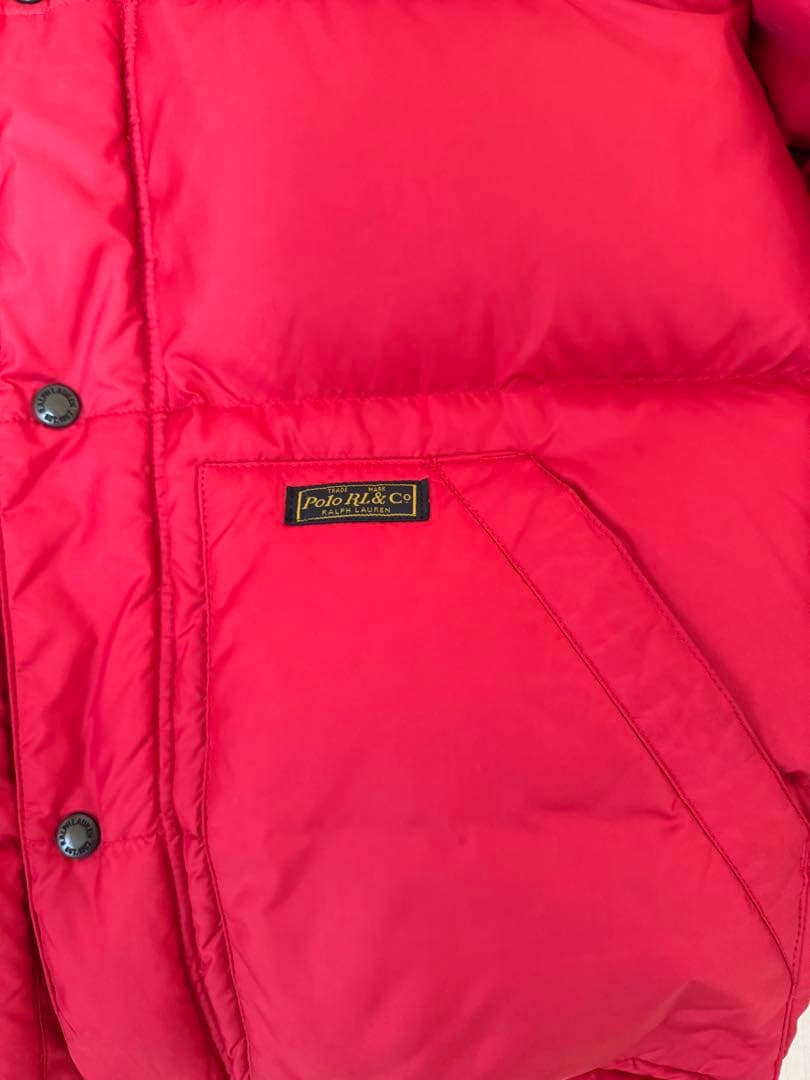 Polo by Ralph Lauren 赤 ダウンジャケット