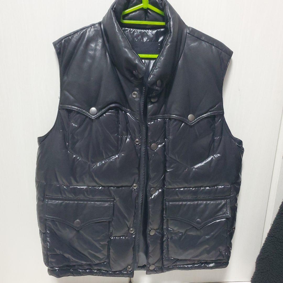 NUMBER (N)INE ブラック ダウンベスト