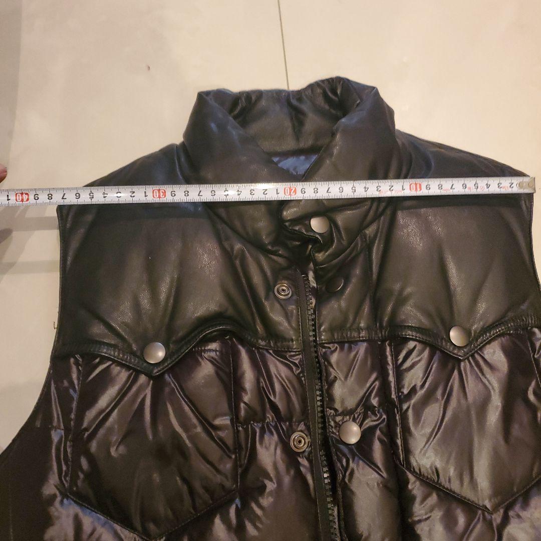 NUMBER (N)INE ブラック ダウンベスト