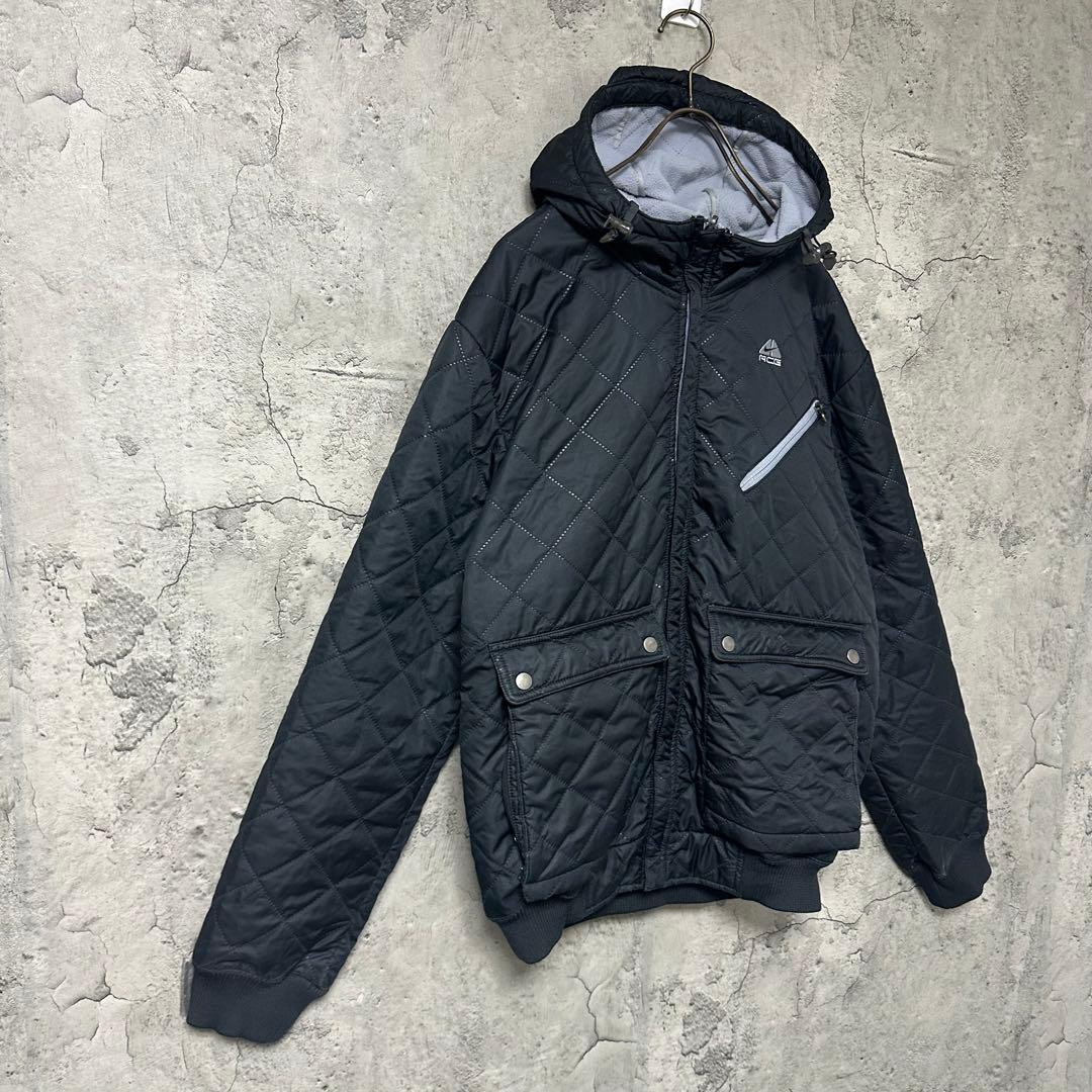 【超人気◎】NIKE ACG　キルティングジャケット　　刺繍　y2k　美品◎