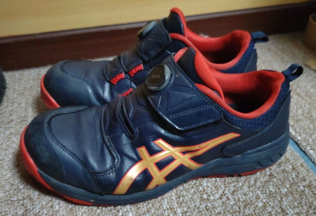 アシックス　安全靴　27cm 2足まとめ売り　BOA まだまだ履けます