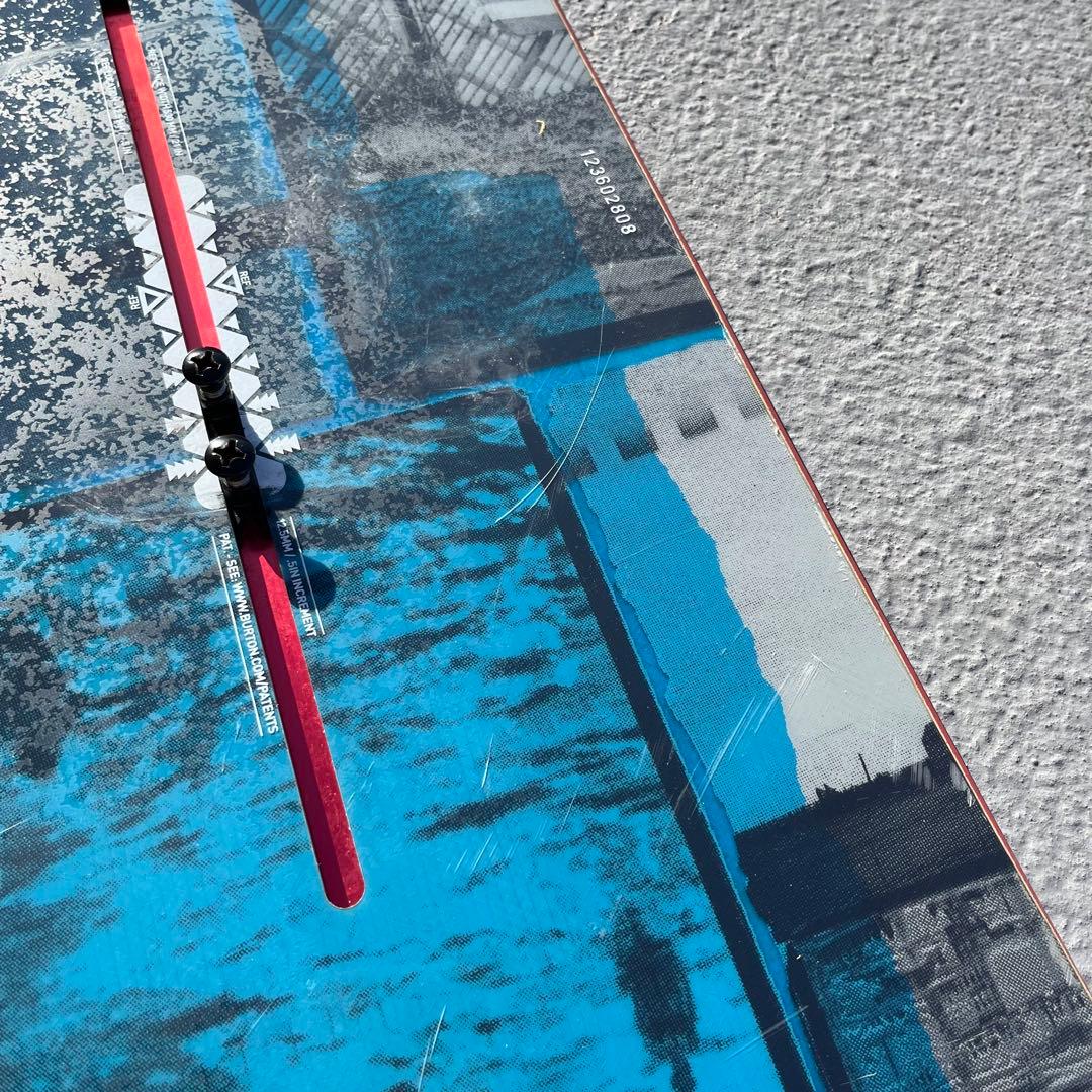 バートン スノーボード Process 157cm Flying V カバー付