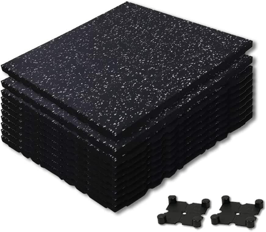 [20枚セット] ホームジム用ゴムマット ゴムマット ジム ジムマット20m