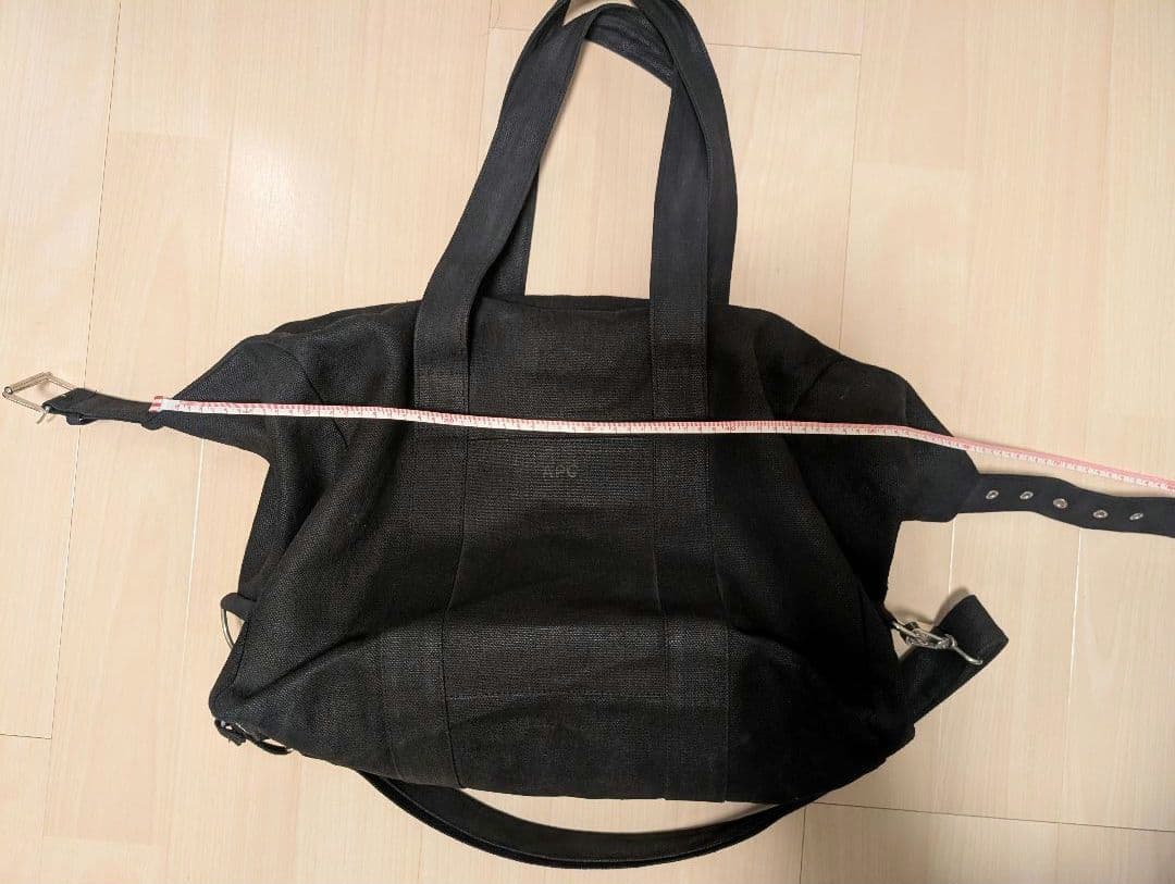 希少 A.P.C. アーペーセー ボストンバッグ ショルダー フランス製 麻
