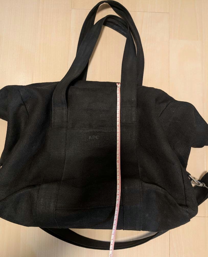 希少 A.P.C. アーペーセー ボストンバッグ ショルダー フランス製 麻