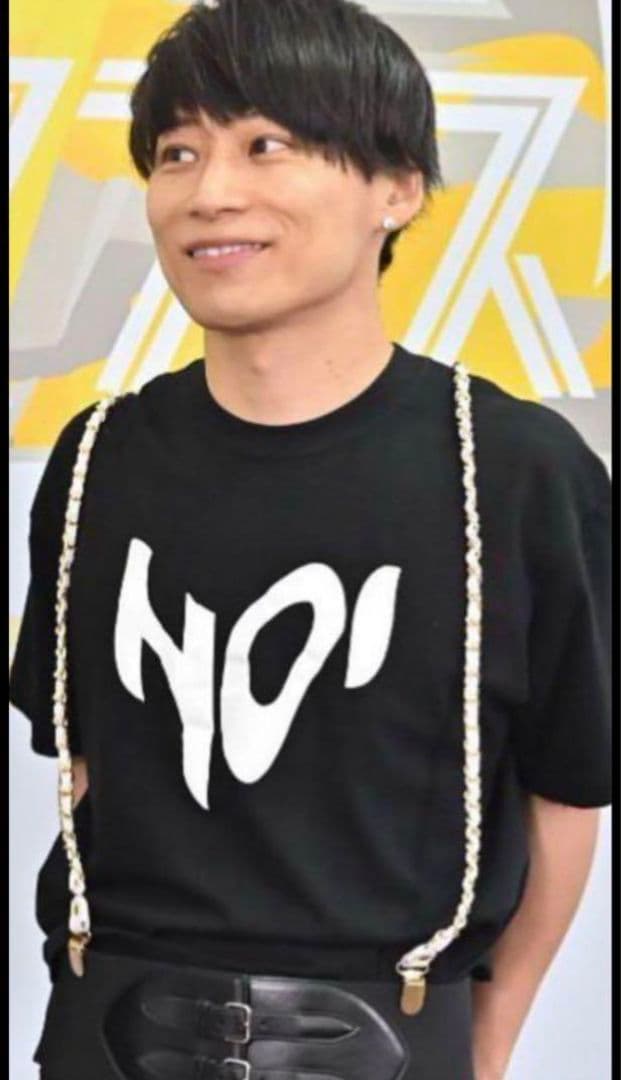 BECOME TREE ホワイト チェーンサスペンダー TAKUYA∞さん着用