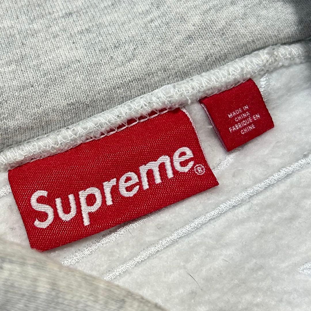 Supreme フーディ（Hooded Sweatshirt Ash Grey）
