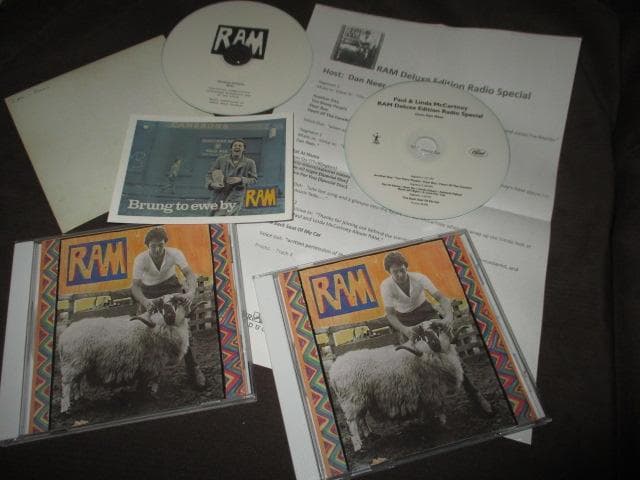 洋楽 paul & linda mccartney ram (RARE SET!!)