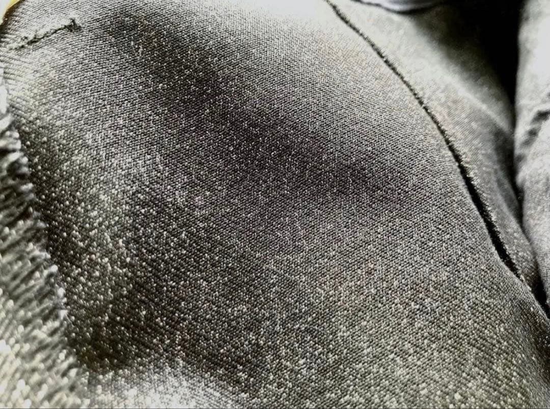 AURALEE ブラック シャンブレー フィンクス　パンツ