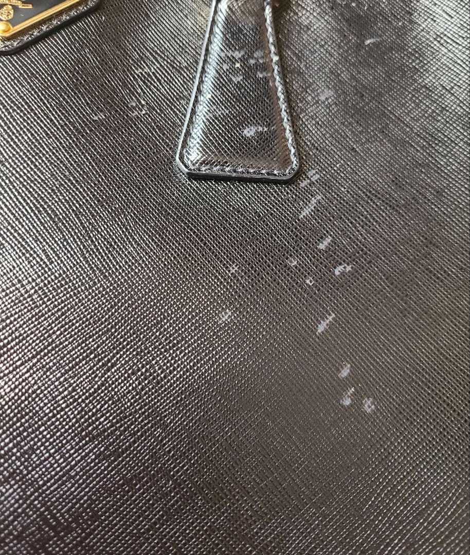 PRADA ブラック ビジネスバッグ 認証カード付き