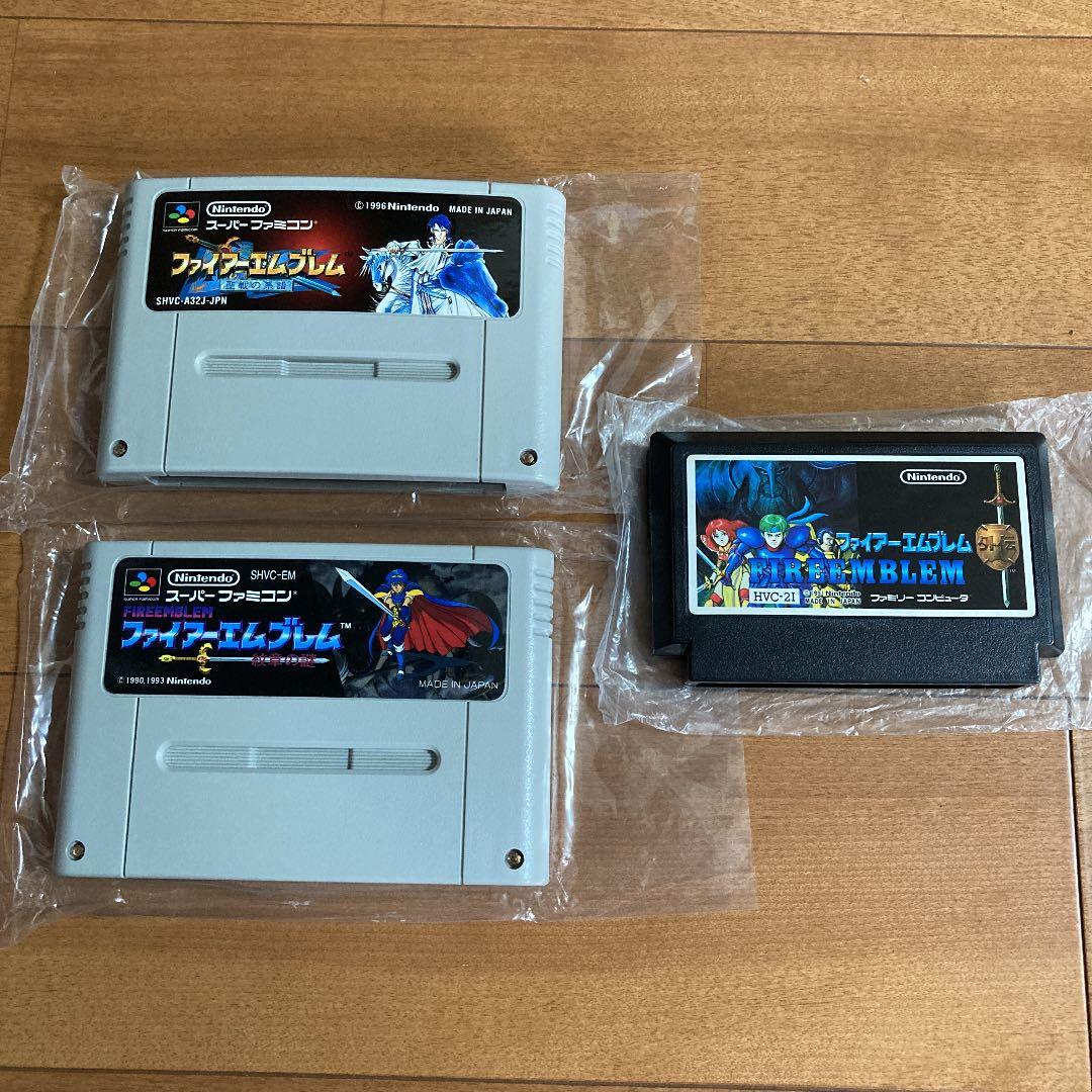 ファイアーエムブレム 聖戦の系譜 紋章の謎 外伝 攻略本4冊セット売り限定