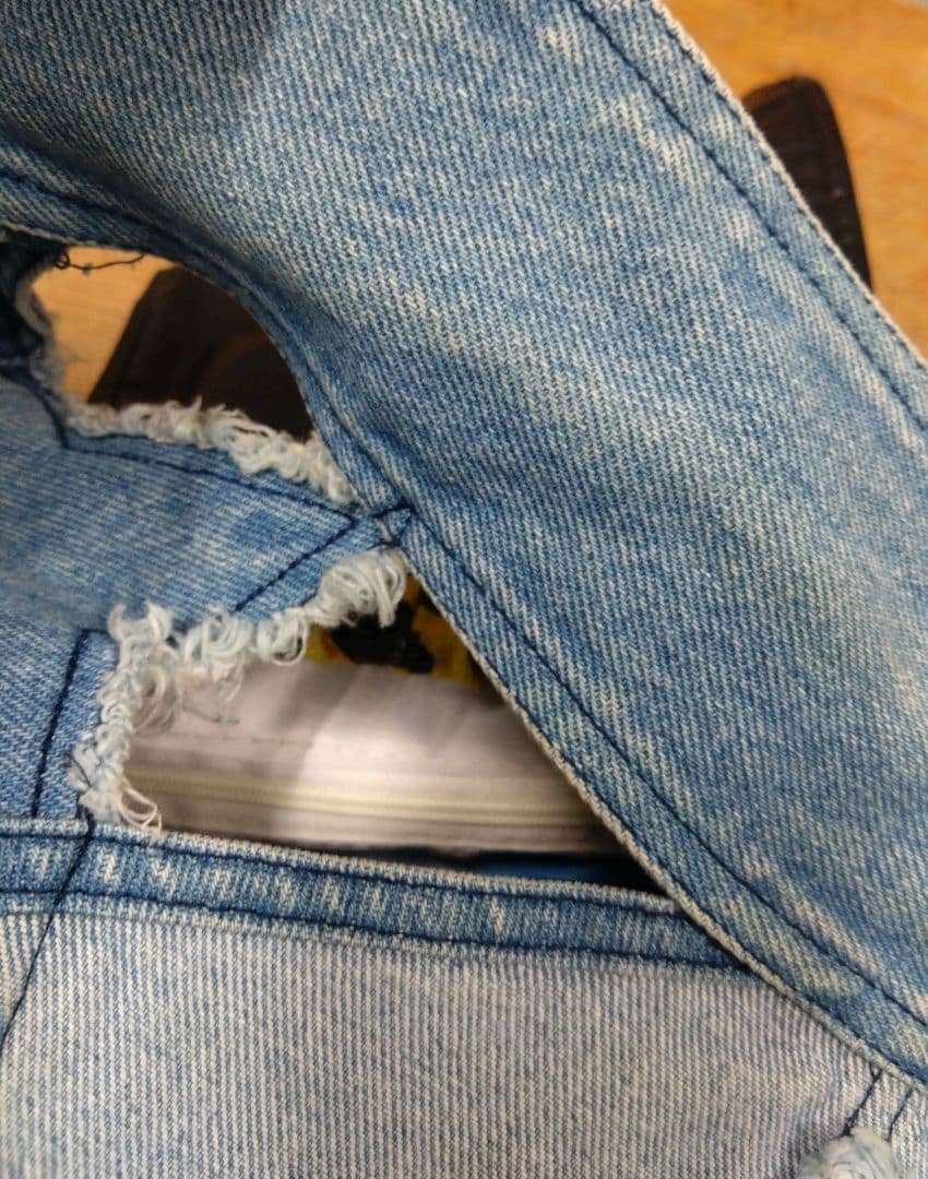 PONY STONE❤️スターパッチジャケット❤️個性的デニムジャケット