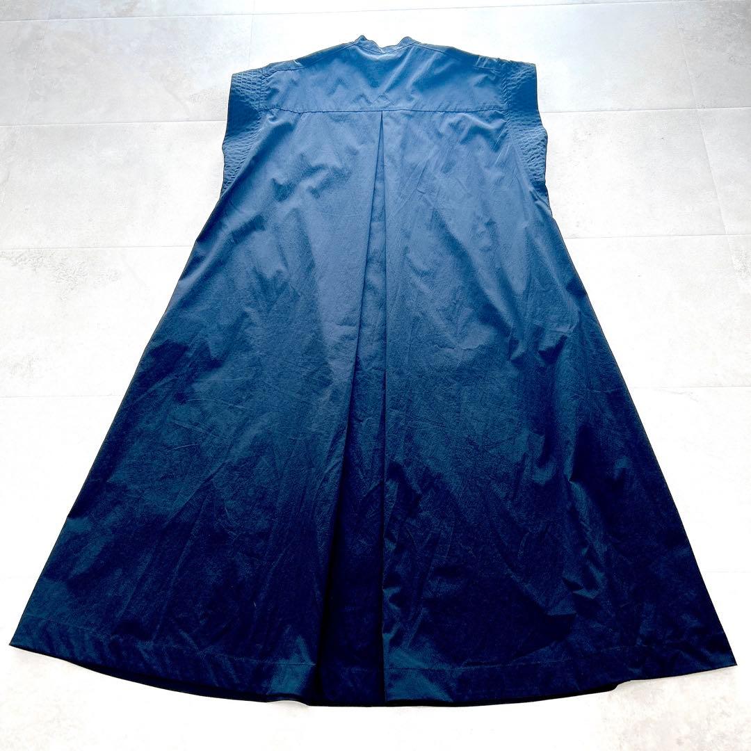 24SS✨現行　アンスリード　MA-1 ディテールワンピース　ブラック　洗える