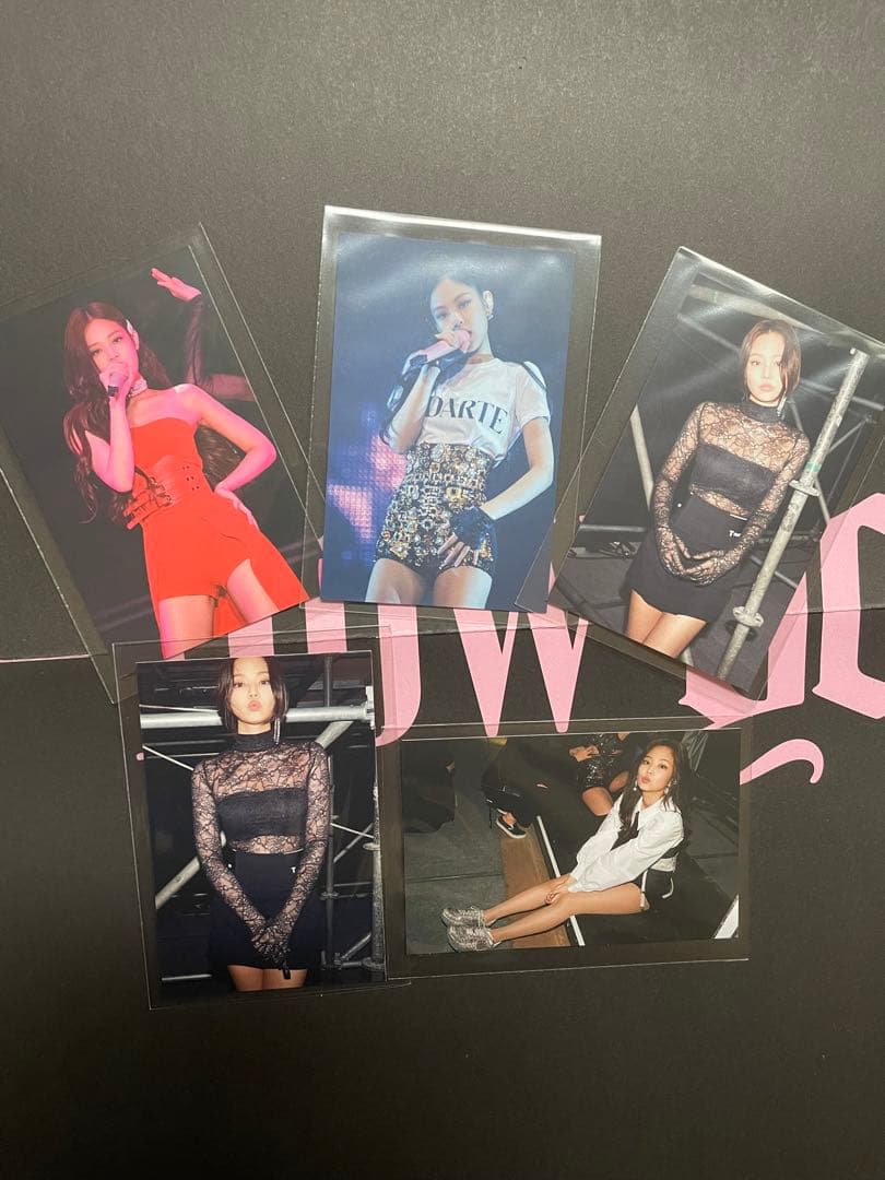 blackpink ジェニ　トレカ5枚セット