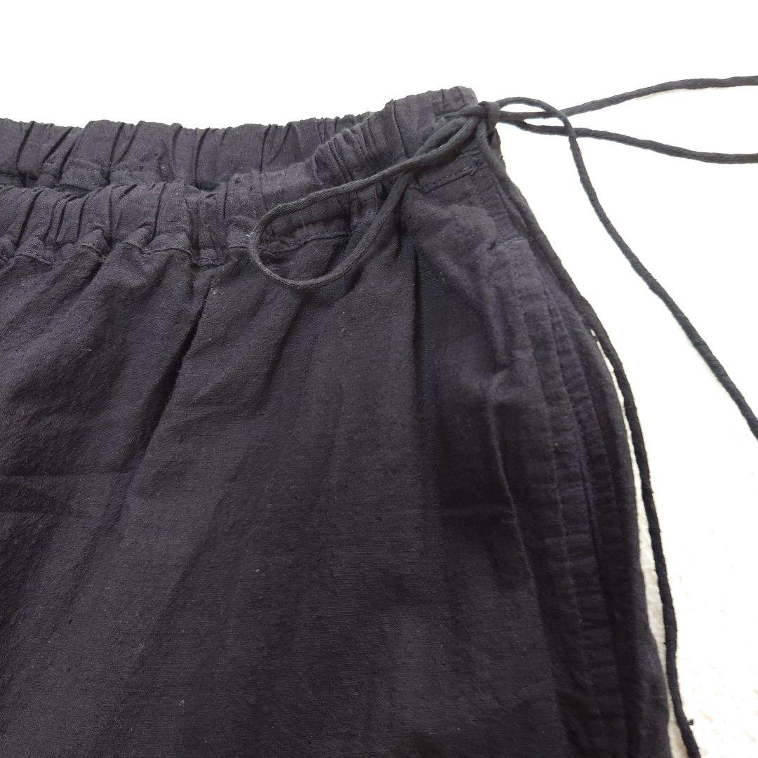 試着のみ 45R インドカディのプリーツフリルラッパーパンツ 45rpm