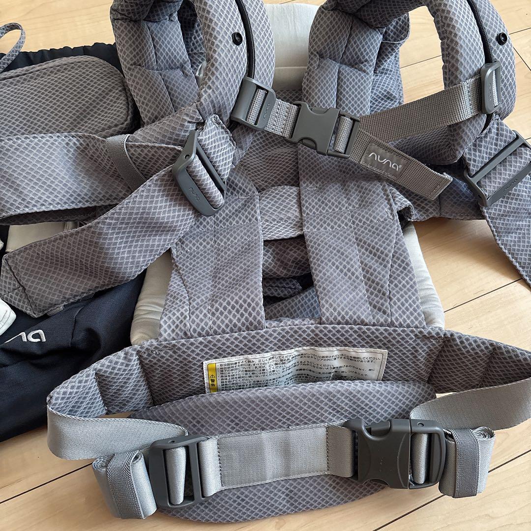 ヌナ　nuna 抱っこ紐　CUDL clik フォグ