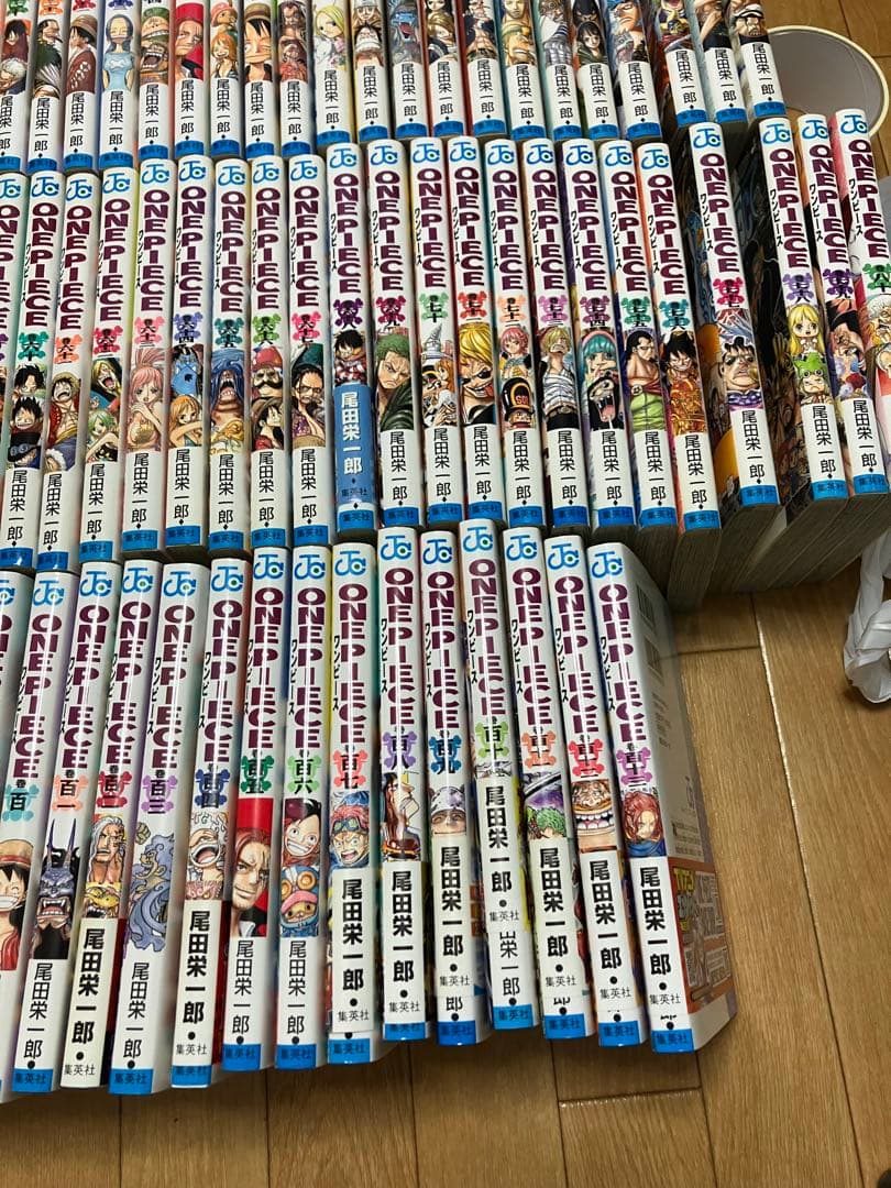 ワンピース全巻セット　新品同様　オマケ付き
